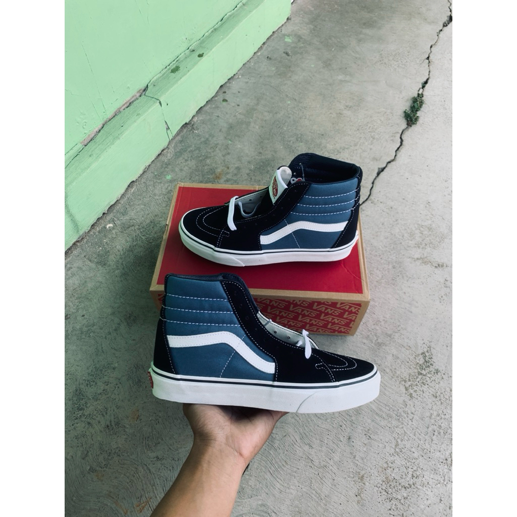 vans sk8 Hi navy Resmi pt navya