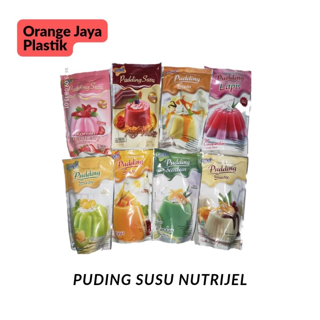 

Puding Susu Nutrijell Buah