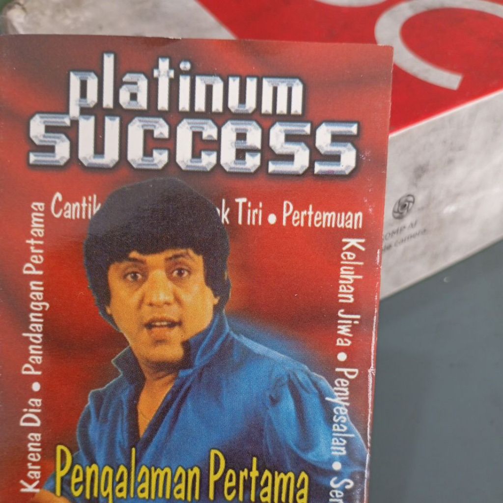 kaset pita album sukses platinum a rafiq