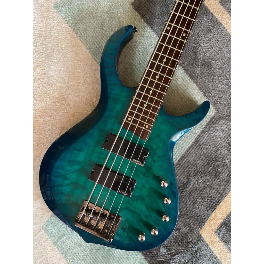 Bass 5string marcus miller preamp aktive