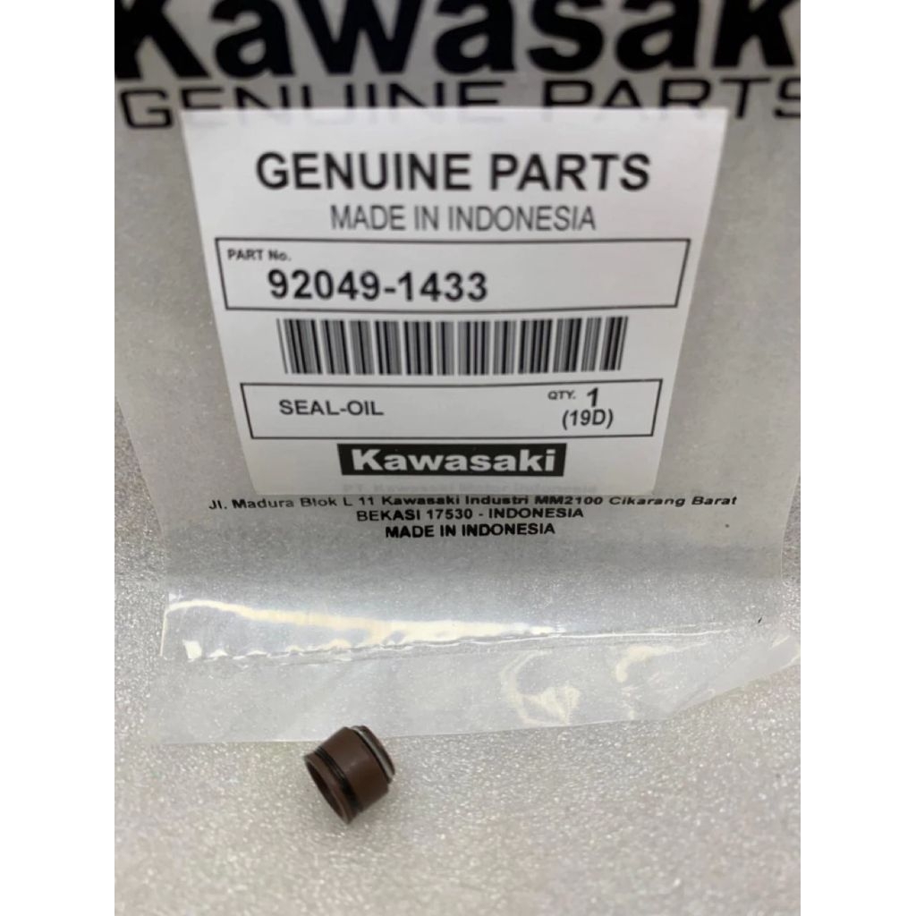 seal klep seal oil oli KAWASAKI KAZE-KAZE R-BLITZ 92049-1433 Original KAWASAKI