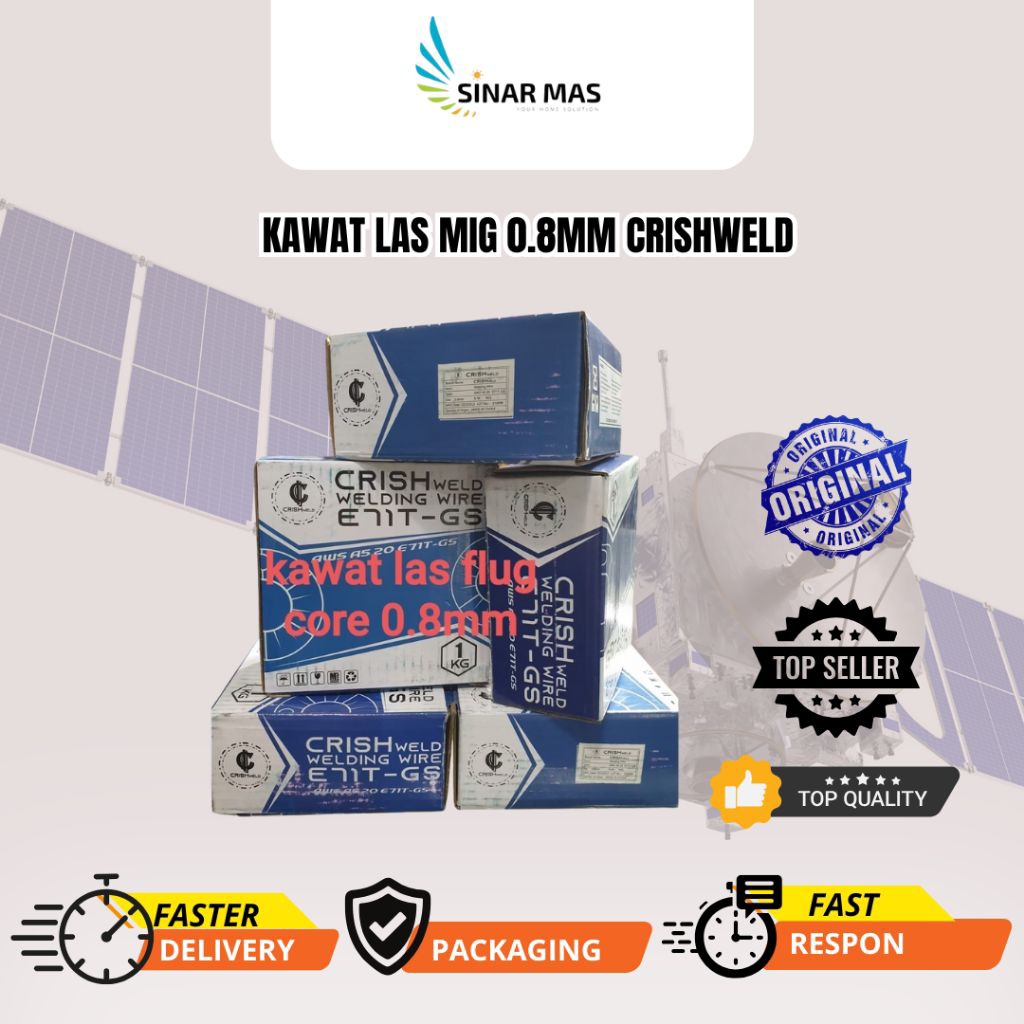 KAWAT LAS MIG 0.8MM CRISHWELD