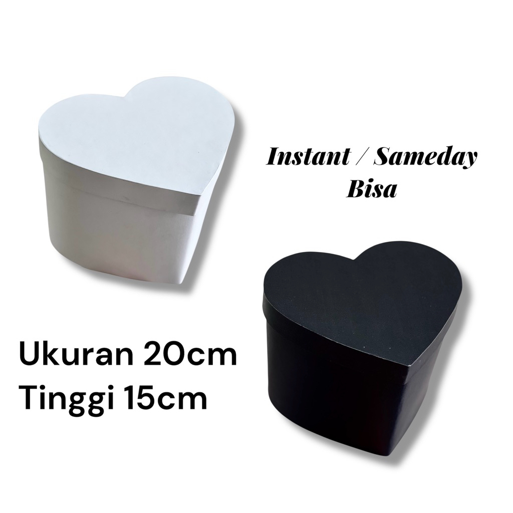 

Box bentuk hati / Bloom box hati / Bloom box bunga heart / Heart Bloom Box