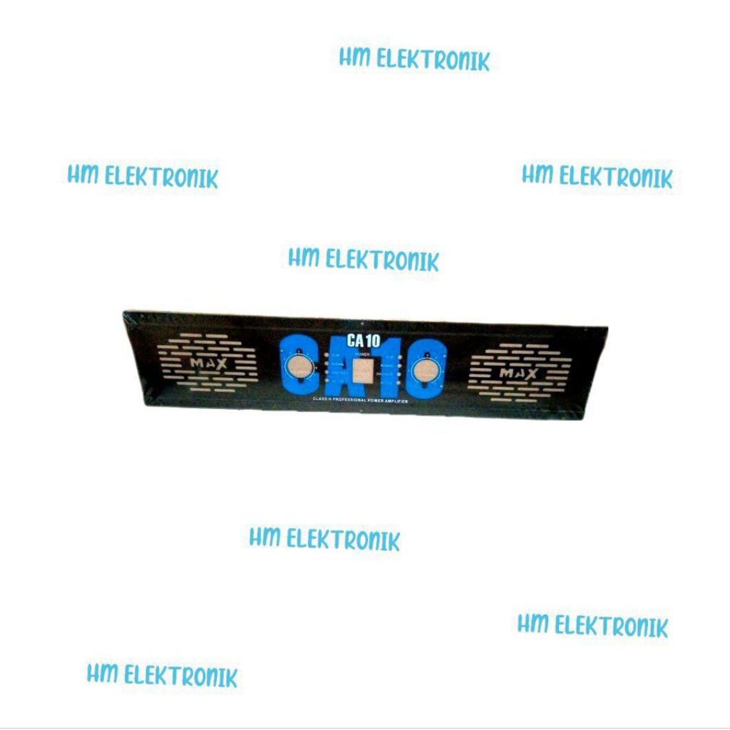 Plat Panel Box CA 10 Depan Belakang