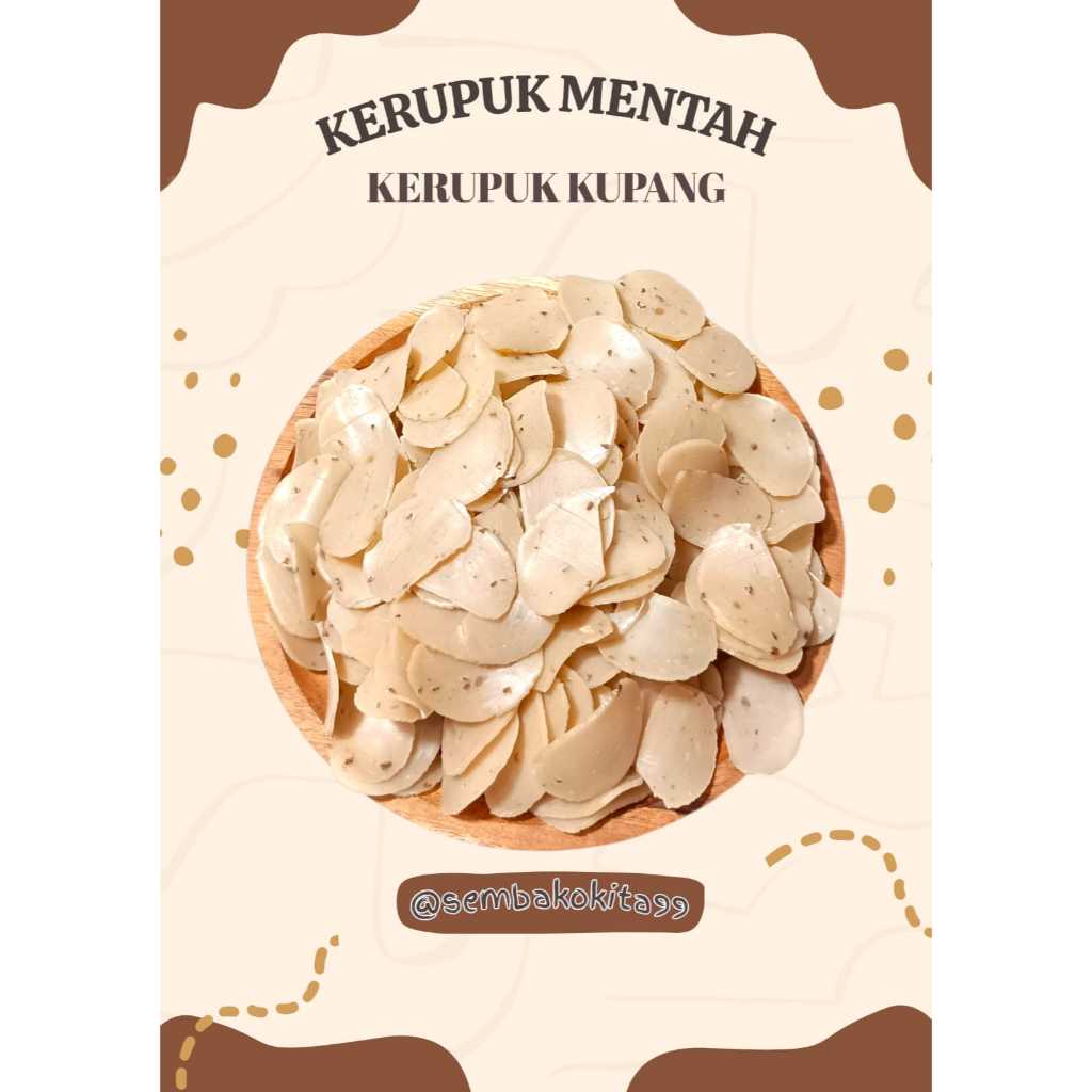 

Kerupuk Mentah Kerupuk Kupang Khas Sidoarjo Enak Renyah 250g, 500g, 1Kg