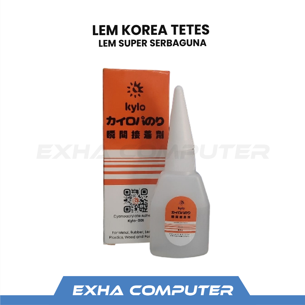 LEM KOREA SERBAGUNA SUPER OILY GLUE