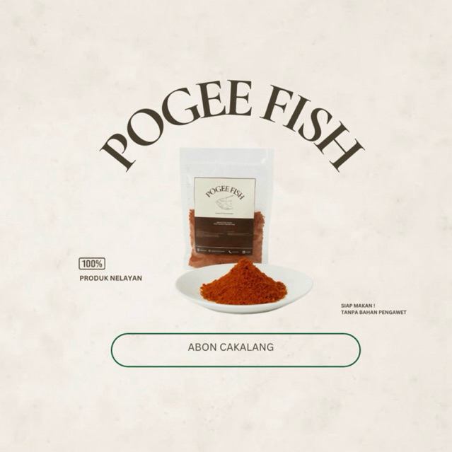 

Pogeefish Abon Cakalang 100gr - Produk Olahan Nelayan