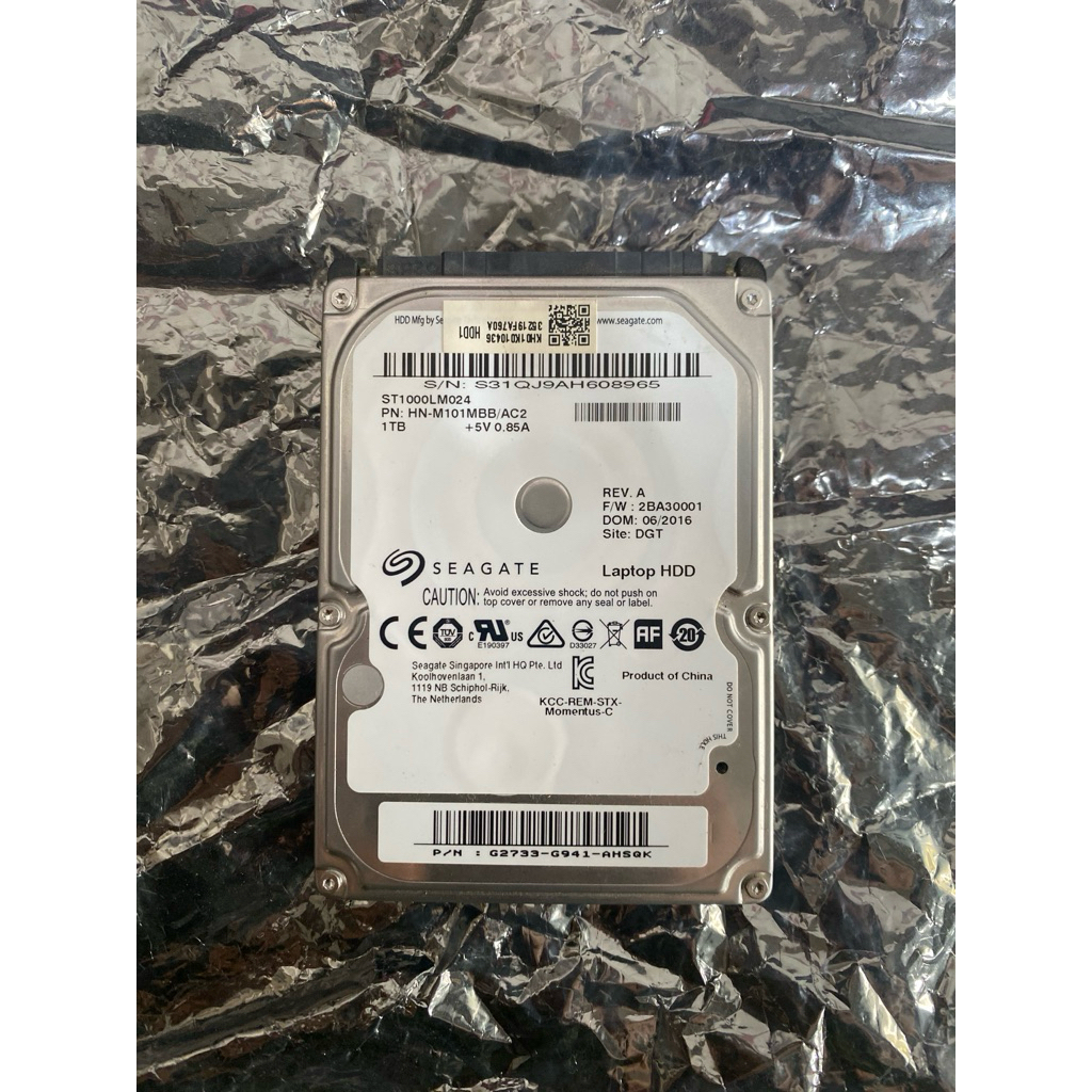 Anugrah Komputer Harddisk Seagate 1 TB