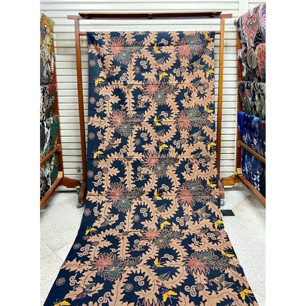 Kain Batik Katun Halus Motif Bunga