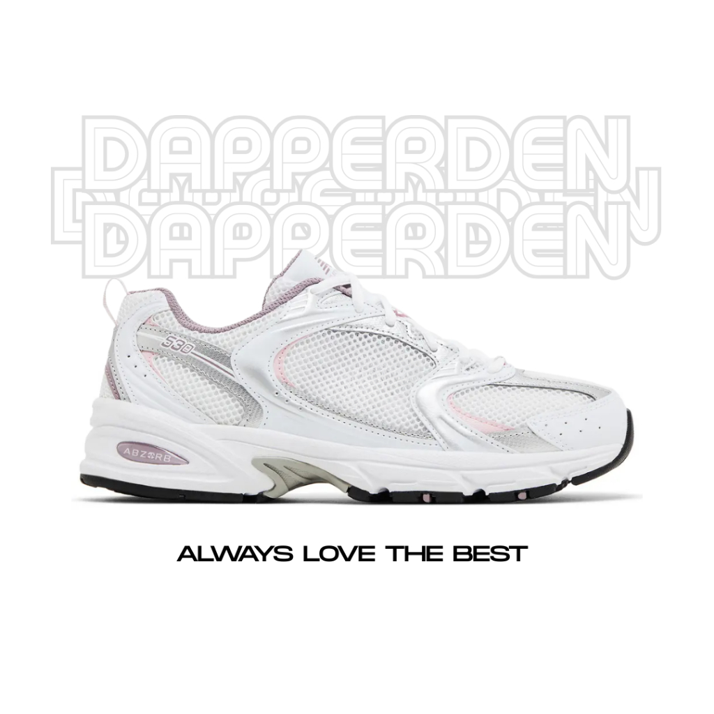 DAPPERDEN -  Nb 530 White Pink Silver