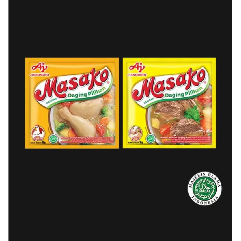 

Masako 1 renceng 12 sachet
