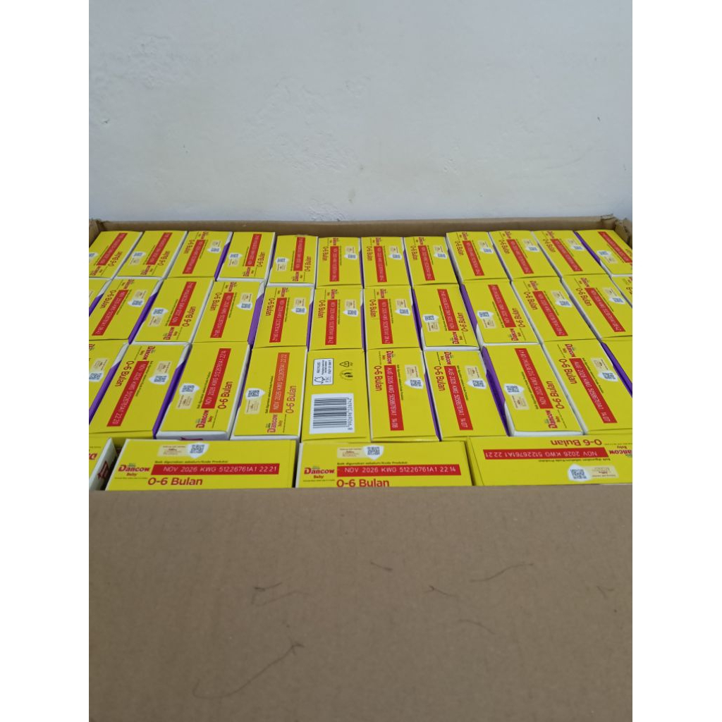 susu bayi dancow usia  0-6 bulan 120gr gratis bubblewrap + kardus