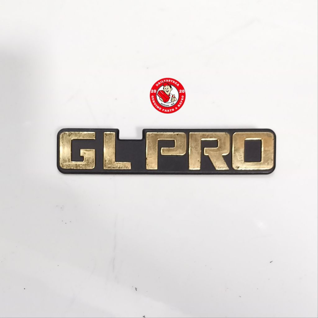 EMBLEM TUTUP DOP BOX AKI HONDA GLPRO GL PRO NEOTECH ORIGINAL ORI 87228-KG2-921