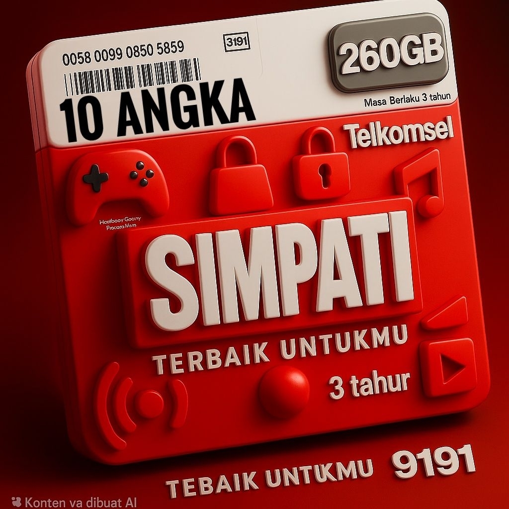 Nomor Cantik 10 Digit 6161