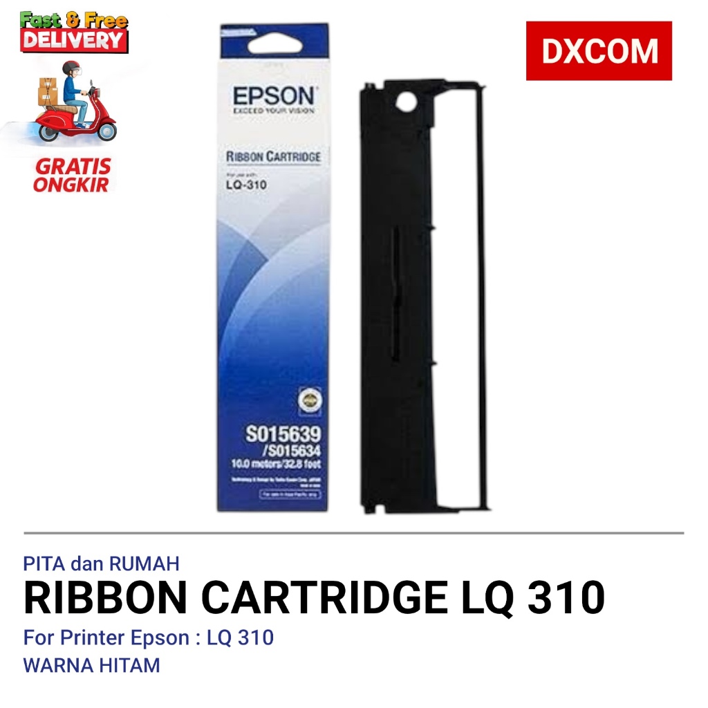 Epson Ribbon Cartridge / Pita Refill Epson LQ-310 LQ310 LQ 310