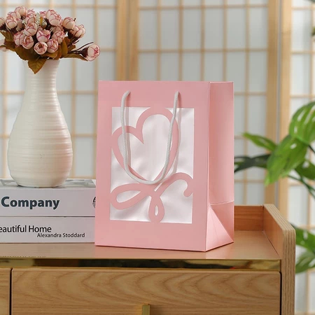 

Tas Tenteng Kertas | Goodie Bag Kertas | Tas Hadiah | Tas Souvenir | Tas Bingkisan | Model Polos Bentuk Bunga