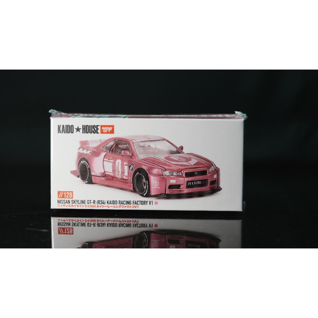 Minigt Kaido Nissan R34 Pink Edition