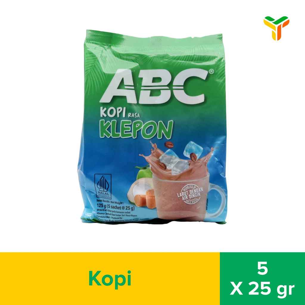 

Abc Kopi Klepon 5X25Gr