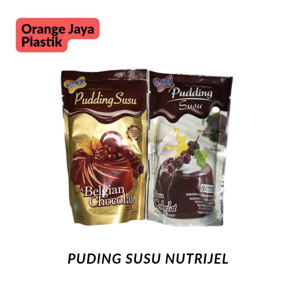 

Puding Susu Nutrijel Cokelat