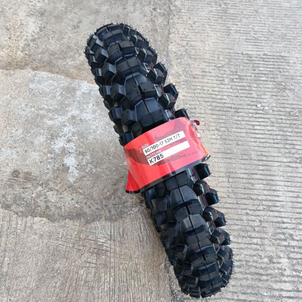 BAN TRAIL 90/100 RING 17 Ban KENDA Trail 90/100-17 Ban Luar Motor Trail Kenda K785 MOTOCROSS K 785 9