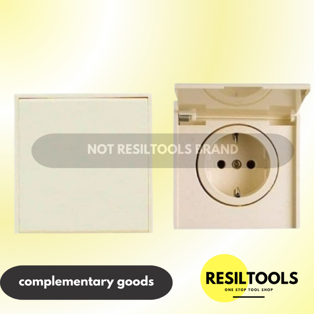Stop Kontak Tutup Broco 6122 Terminal Colokan Listrik Tanam Inbow Cover Contact Socket Soket
