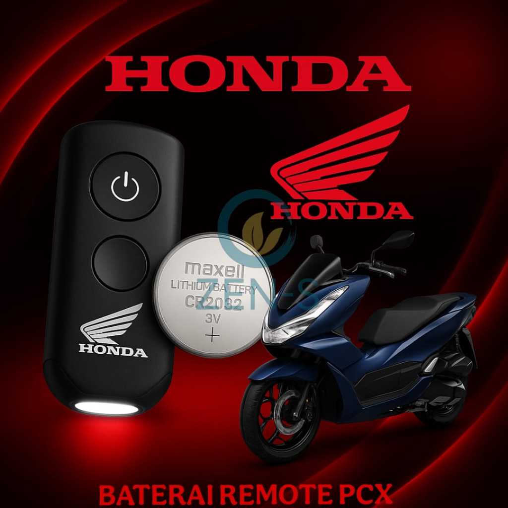 Batu Baterai Batre Remot Motor Keyless HONDA PCX Smart Key Remote Motor Honda Pcx Original