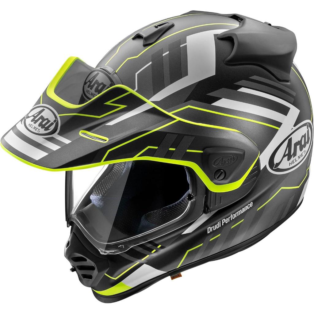 Helm Arai Tour-Cross V Trail Yellow - Helm Off Road SNI