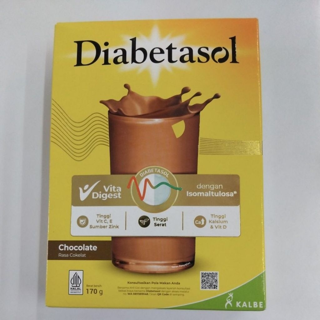 

Diabetasol Chocolate flavor 170g