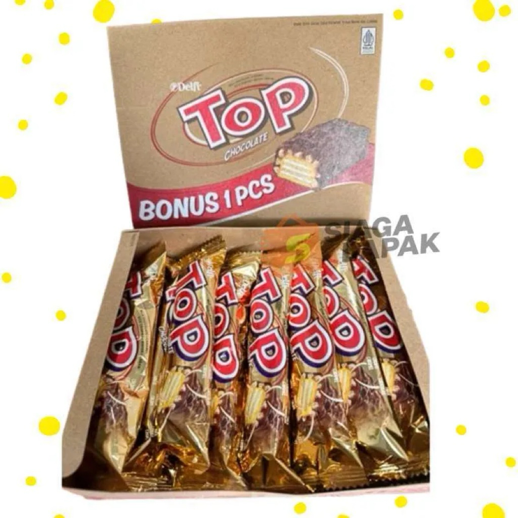 

TOP DELFI COKLAT JUMBO 22 GR isi 12 + 1
