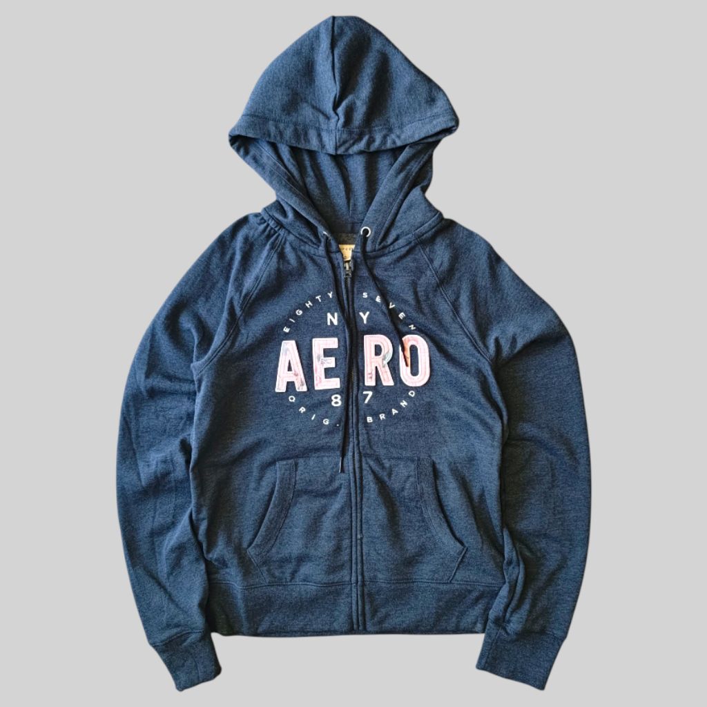 Hoodie zipper cewek Aeropostale