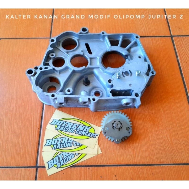 KALTER KRENGKES KANAN GRAND MODIF POMPA OLI JUPITER-BOYRENK RACING CONCEPT