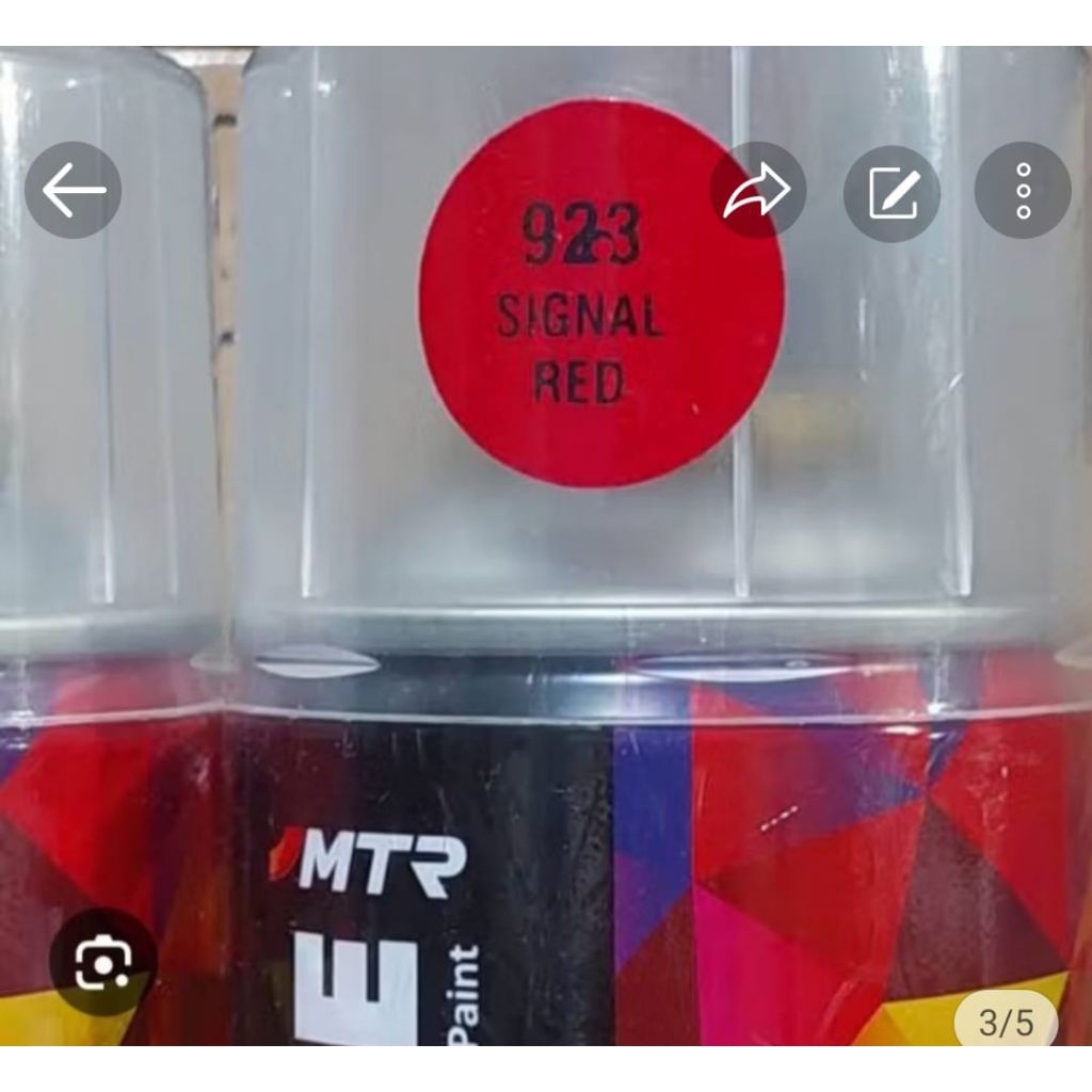 PILOK MTR ARTONE SIGNAL RED 903