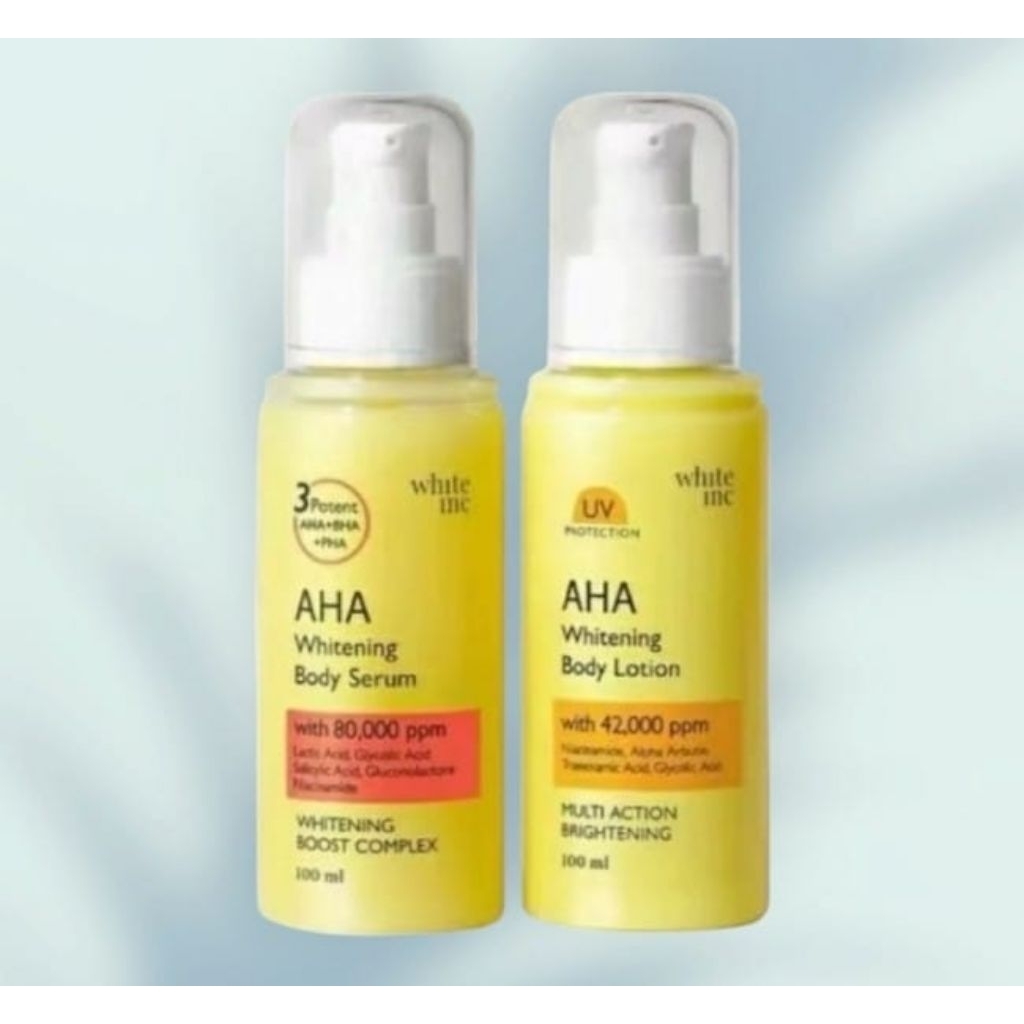 PROMO PAKET WHITEINC AHA BODY LOTION & BODY SERUM ORIGINAL