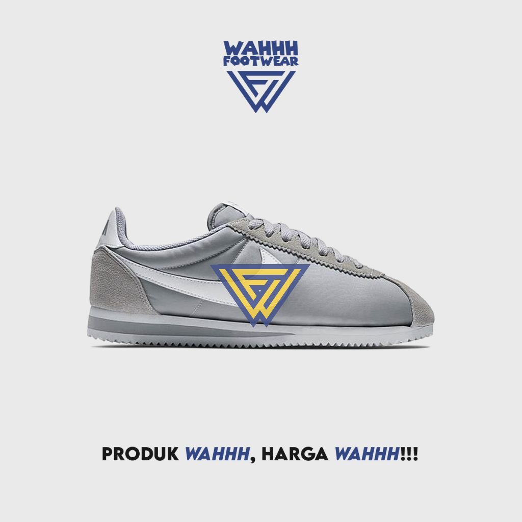 NK Classic Cortez Nylon - Wolf Grey