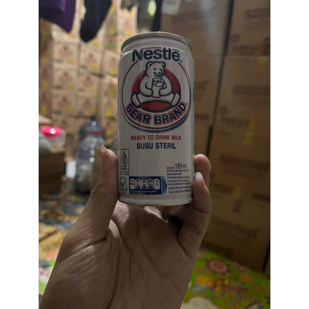 

Susu Steril Nestle Bear 189ml