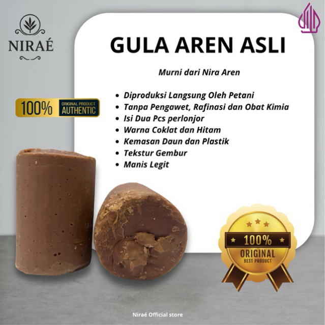 

Gula Aren Batok Asli Tradisional – Gula Merah Premium Pemanis Kopi, Teh, Cendol | Niraé