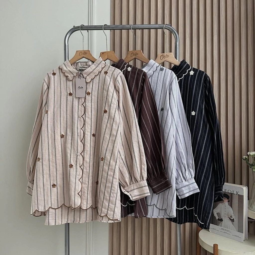 Rumi Shirt by Oclo.Official Jastip Termurah Store Bandung Basic Dailywear