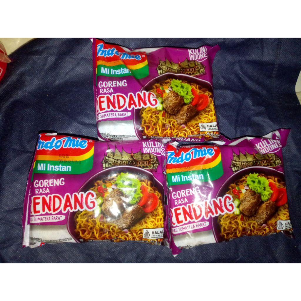 

Indomie goreng rendang 3 pcs