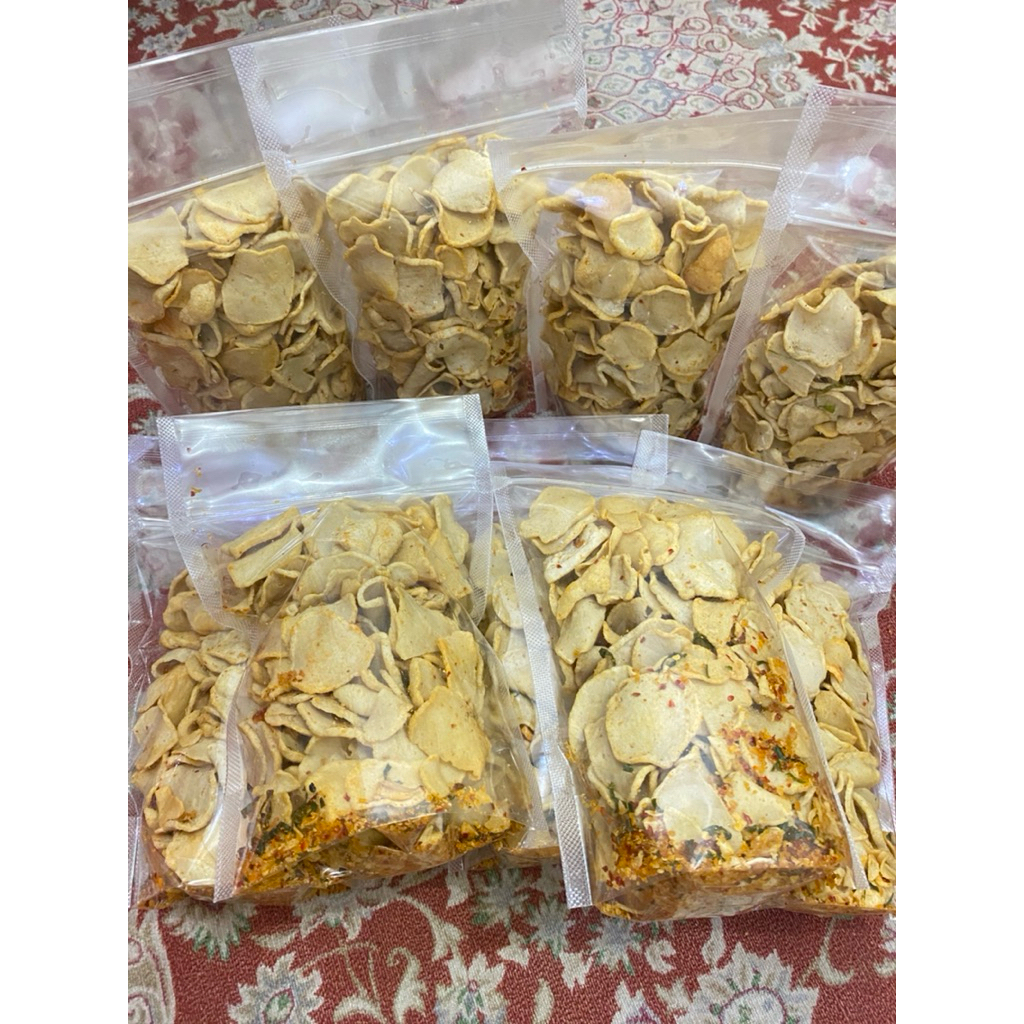 

Basreng DAUN JERUK kriuk renyah gurih bisa request ORI/PEDAS