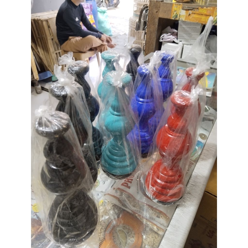 Pion kayu sangkar pleci semprot halus