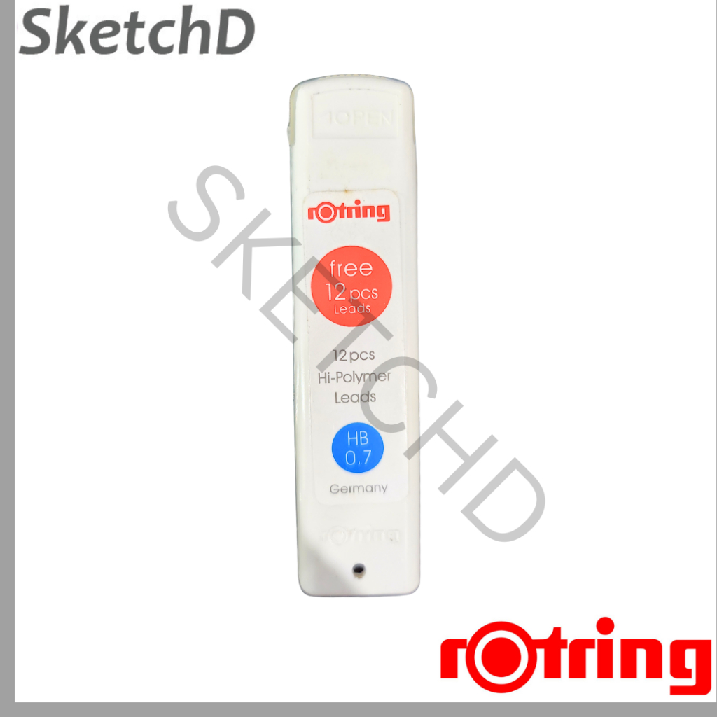 

Isi pensil mekanik Tikky HB 0.7 Rotring Ziegel Mechanical Pencil lead