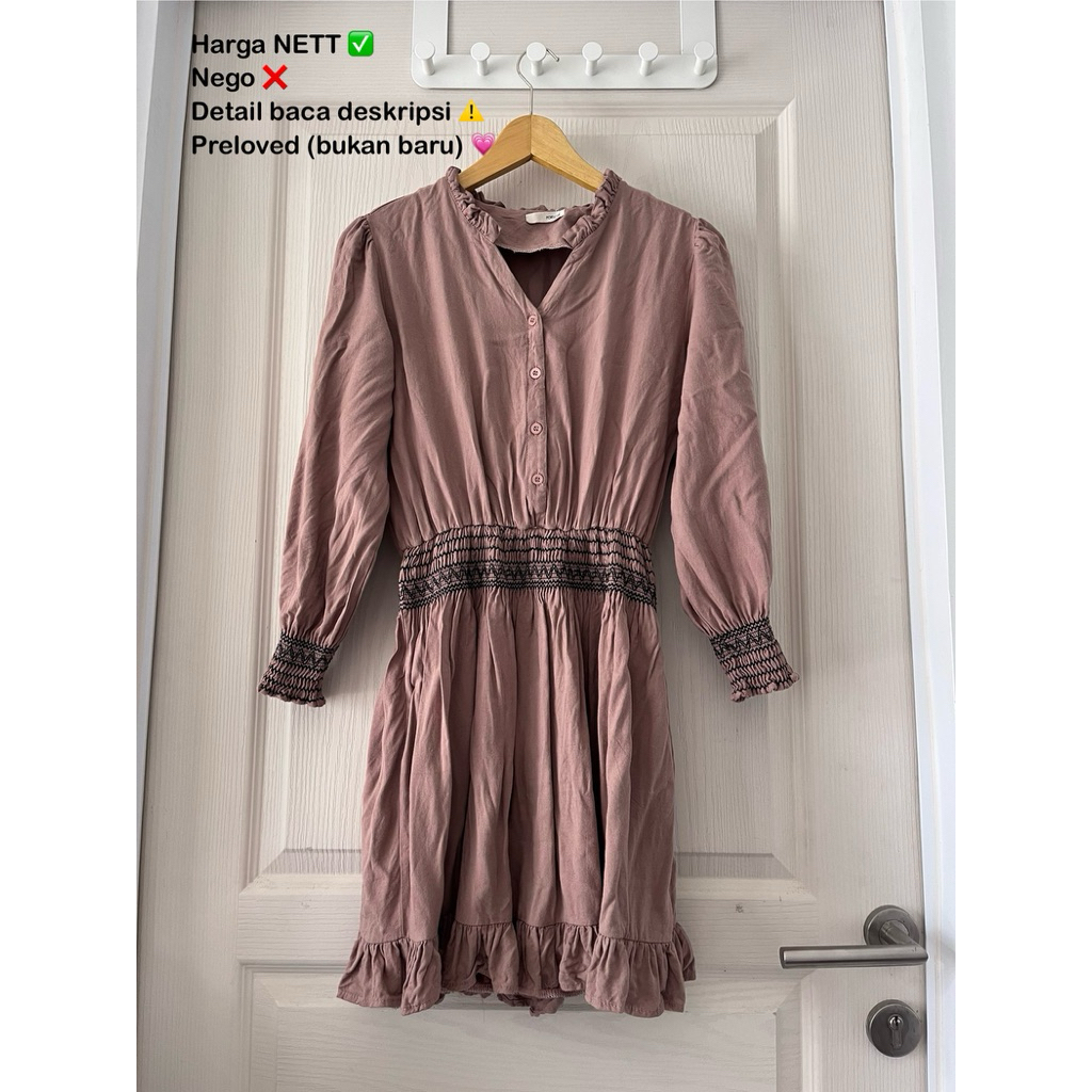 Dress Pendek Lengan Panjang