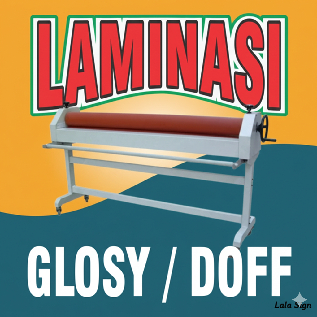 LAMINASI ROLL DOFF / GLOSY