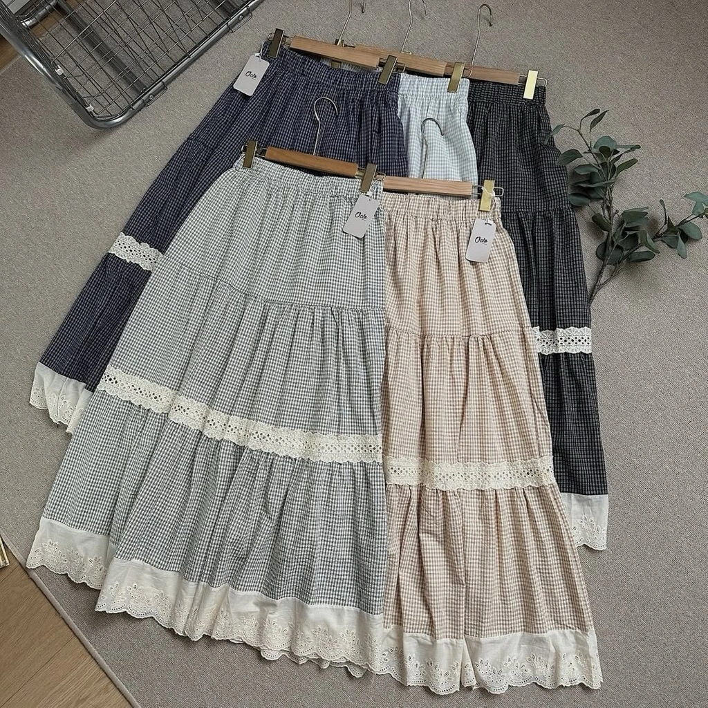 Marvhy Skirt by Oclo.Official Jastip Termurah Store Bandung Basic Dailywear