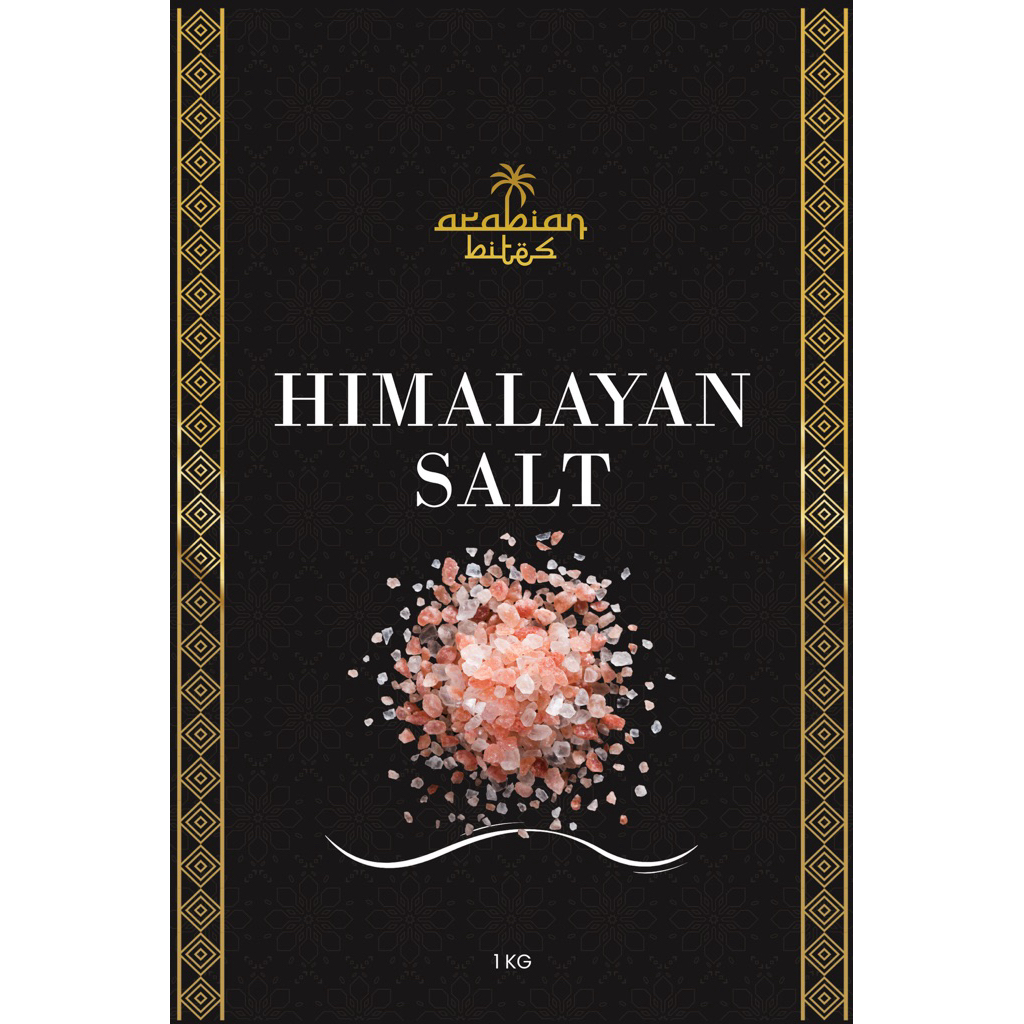 

Arabian Bites Garam Himalaya Pink Salt Premium 1kg Hight Quality
