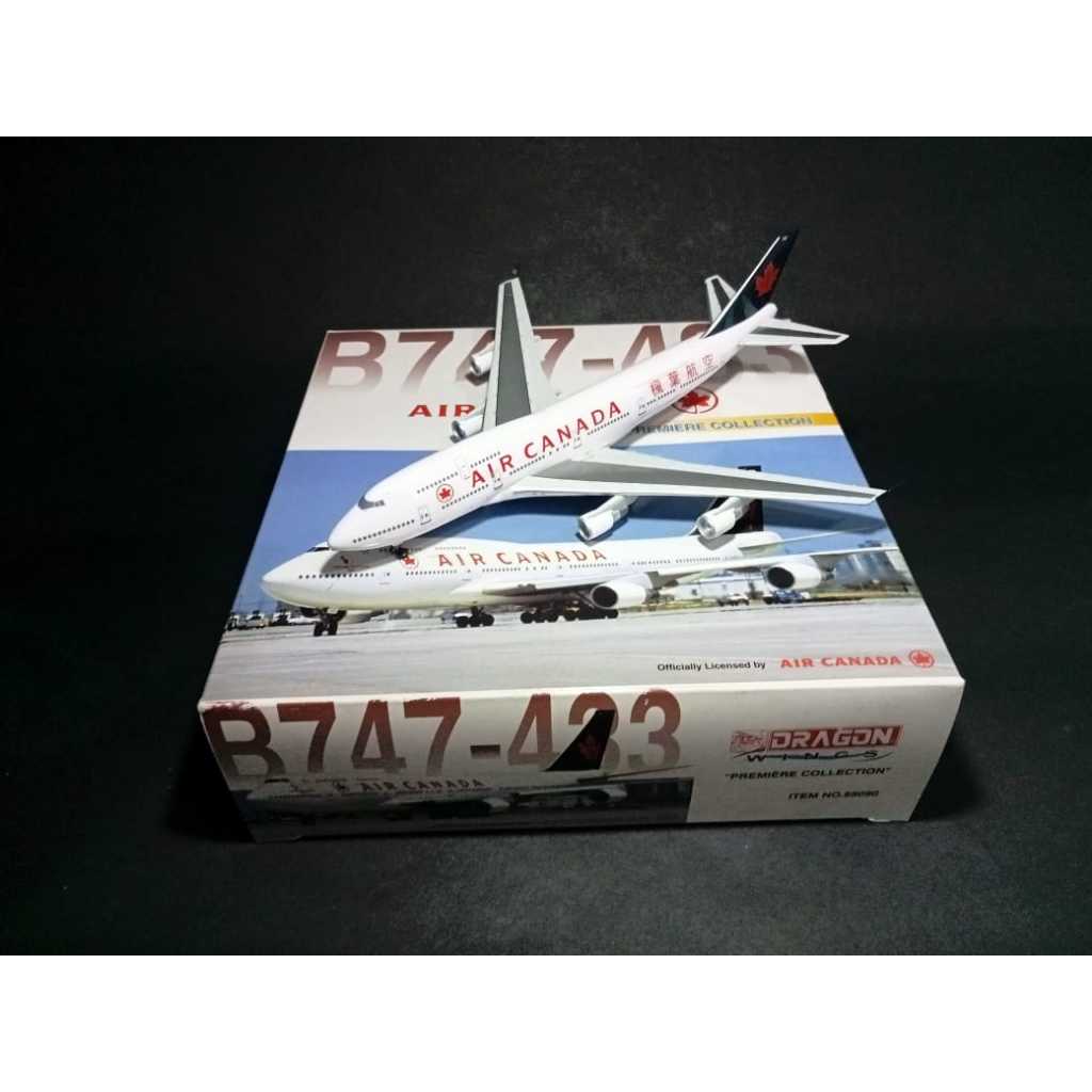 Diecast 1:400 Dragon Wings Boeing B747-433 Air Canada Premiere Collection No.55090