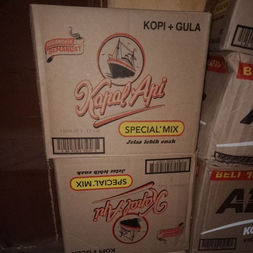 

kapal api special mix 1 dus isi 12 renceng
