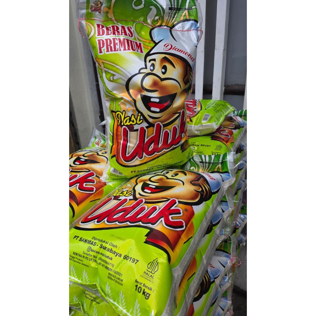 

BERAS UDUK HIJAU 10KG WANGI,PULEN