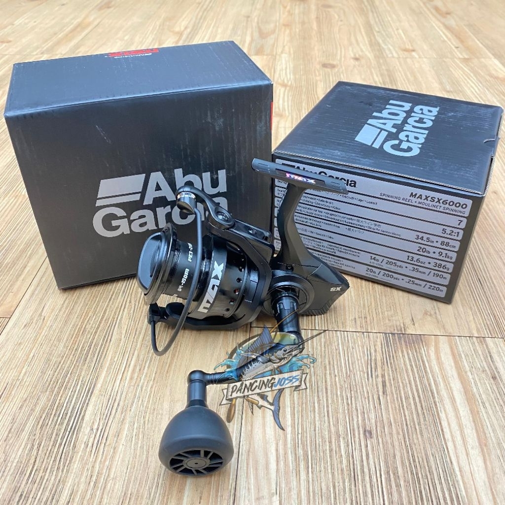 REEL PANCING ABU GARCIA MAX SX  2500 3000 4000 6000 | REEL SPINNING | REEL MURAH | REEL GALATAMA | R