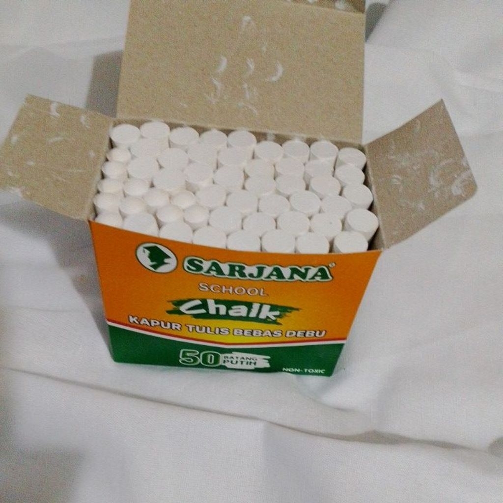 kapur tulis putih sarjana kapur tulis papan tulis